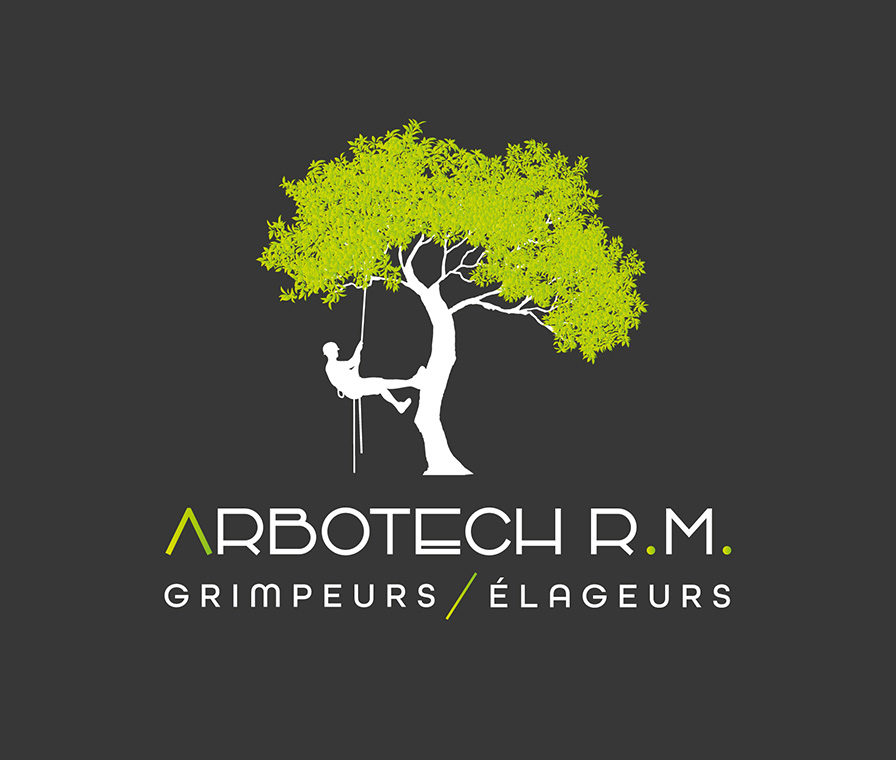 Mélanie Klein - Graphiste & Webdesigner à Liège : Projet : Logo & Carte de visite : Arbotech R.M.